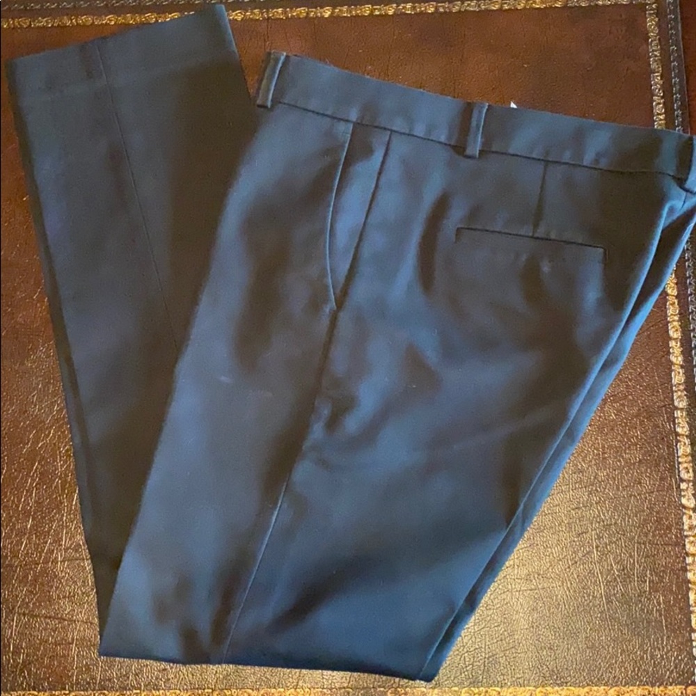 Banana Republic black straight leg dress pant